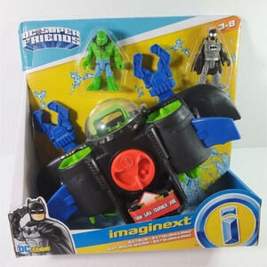 Fisher Price Imaginext BATMAN CROC BATSUB DC Super Friends Vehicle Underwater